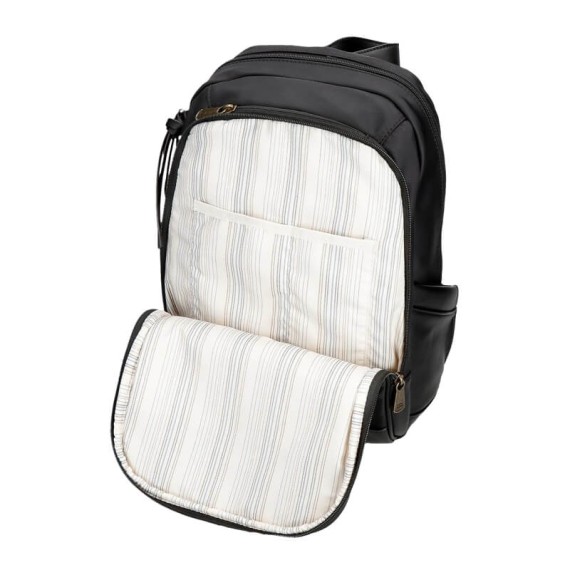 Mochila para Portátil 13.3” 2C Adapt. PEPE JEANS Morgan Preta | Ref. 186.7922131