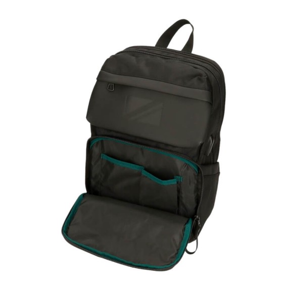 Mochila para Portátil 13.3’’ Adapt. 2C PEPE JEANS Bromley 24 Preta | Ref. 186.7062041