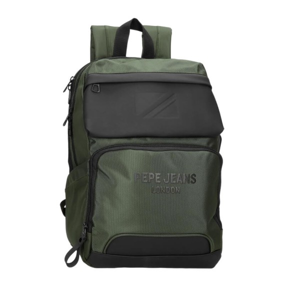 Mochila para Portátil 13.3’’ Adapt. 2C PEPE JEANS Bromley 24 Verde | Ref. 186.7062042