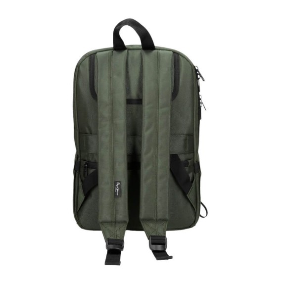 Mochila para Portátil 13.3’’ Adapt. 2C PEPE JEANS Bromley 24 Verde | Ref. 186.7062042