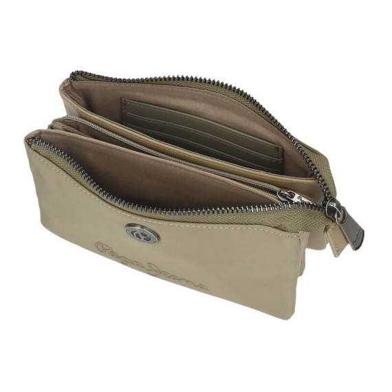 Bolsa de Três Compartimentos PEPE JEANS Corin Verde | Ref. 186.7954331
