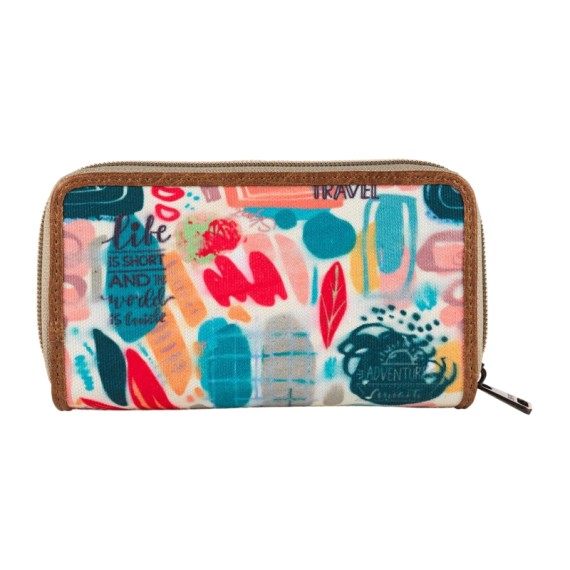 Carteira de Senhora SKPAT Arezzo Bege | Ref. 237.31831601