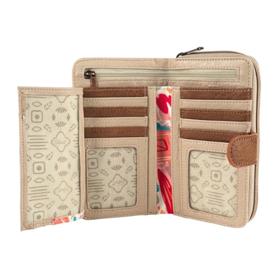 Carteira de Senhora SKPAT Arezzo Bege | Ref. 237.31831601