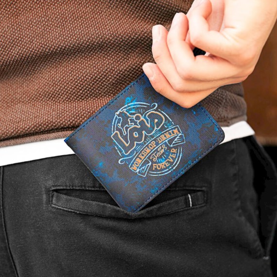 Carteira Horizontal LOIS Rundle Azul | Ref. 237.20361401