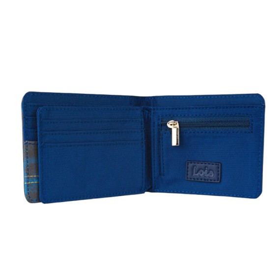 Carteira Horizontal LOIS Rundle Azul | Ref. 237.20361401