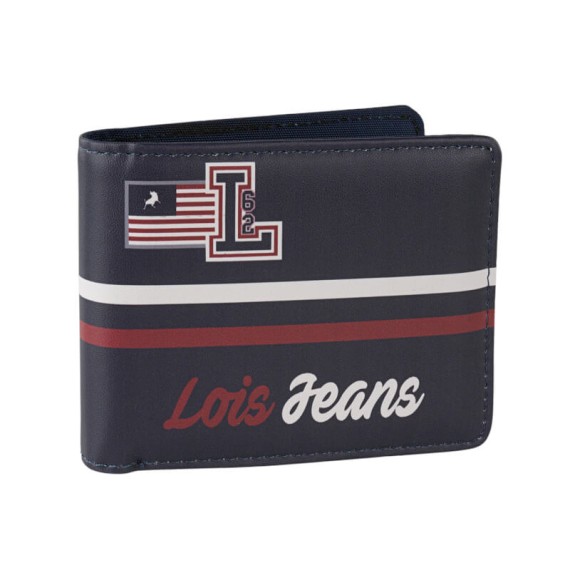 Carteira Horizontal LOIS Rundle Azul Escuro | Ref. 237.20362501