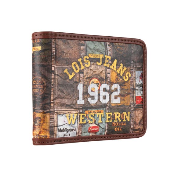 Carteira Horizontal LOIS Rundle Castanha | Ref. 237.20362301