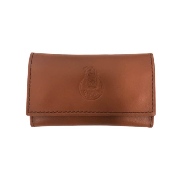 Chaveiro para 6 Chaves PORTO Oficial Camel | Ref. 51.FCP2458C