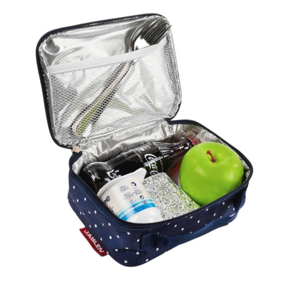 Lancheira Térmica c/ Pega de Mão JASLEN Helsinki Azul Escuro | Ref. 237.11205201