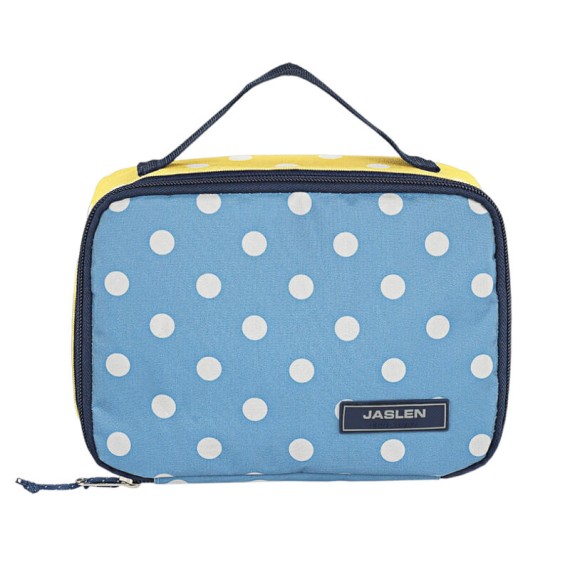 Lancheira Térmica c/ Pega de Mão JASLEN Helsinki Azul Ganga/Amarelo | Ref. 237.11205202