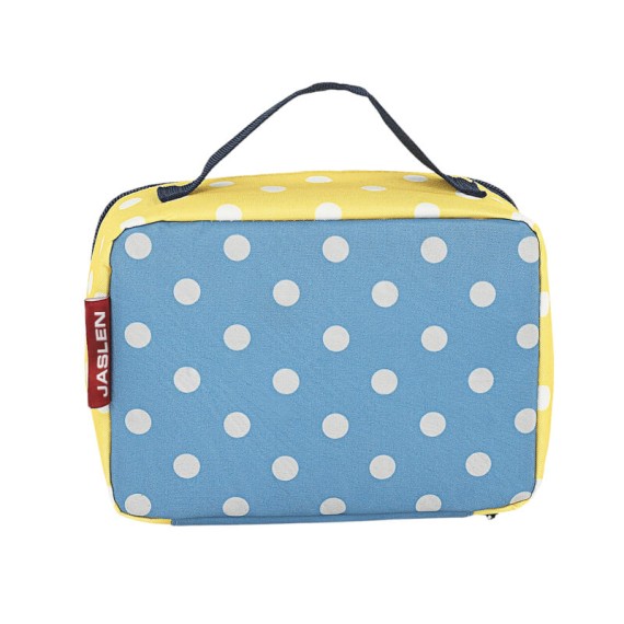 Lancheira Térmica c/ Pega de Mão JASLEN Helsinki Azul Ganga/Amarelo | Ref. 237.11205202