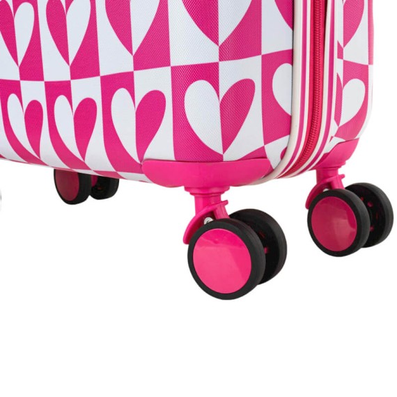 Mala de Cabine / Trolley 55cm 4R AGATHA RUIZ DE LA PRADA Mirror Fuschia | Ref. 237.13425001 Mala de Cabine / Trolley 55cm 4R AGATHA RUIZ DE LA PRADA Mirror Fuschia | Ref. 237.13425001