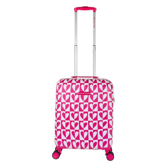 Mala de Cabine / Trolley 55cm 4R AGATHA RUIZ DE LA PRADA Mirror Fuschia | Ref. 237.13425001 Mala de Cabine / Trolley 55cm 4R AGATHA RUIZ DE LA PRADA Mirror Fuschia | Ref. 237.13425001
