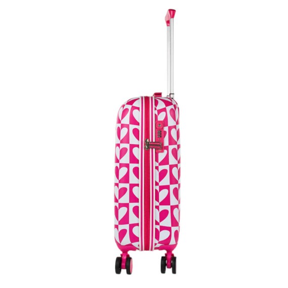 Mala de Cabine / Trolley 55cm 4R AGATHA RUIZ DE LA PRADA Mirror Fuschia | Ref. 237.13425001 Mala de Cabine / Trolley 55cm 4R AGATHA RUIZ DE LA PRADA Mirror Fuschia | Ref. 237.13425001