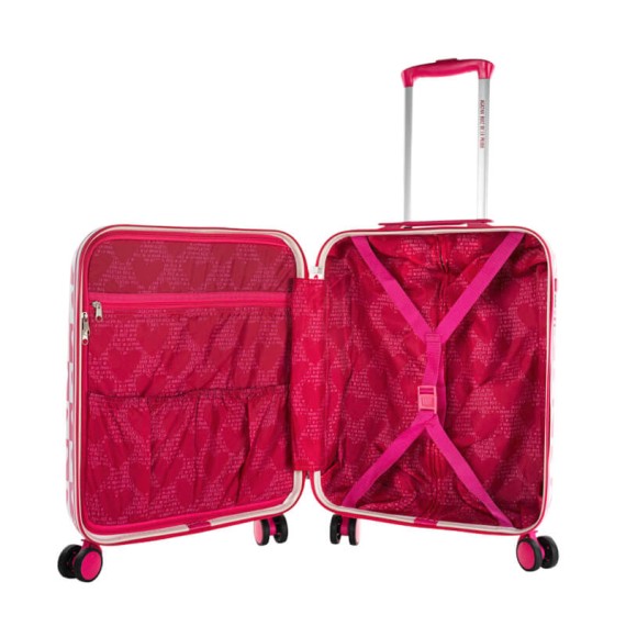 Mala de Cabine / Trolley 55cm 4R AGATHA RUIZ DE LA PRADA Mirror Fuschia | Ref. 237.13425001 Mala de Cabine / Trolley 55cm 4R AGATHA RUIZ DE LA PRADA Mirror Fuschia | Ref. 237.13425001