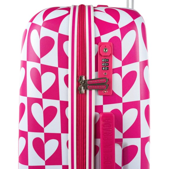 Mala de Viagem / Trolley Médio 67cm 4R AGATHA RUIZ DE LA PRADA Mirror Fuschia | Ref. 237.13426001
