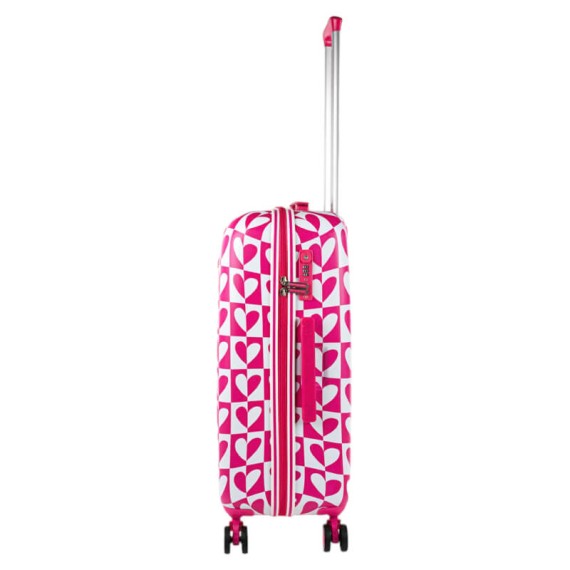 Mala de Viagem / Trolley Médio 67cm 4R AGATHA RUIZ DE LA PRADA Mirror Fuschia | Ref. 237.13426001