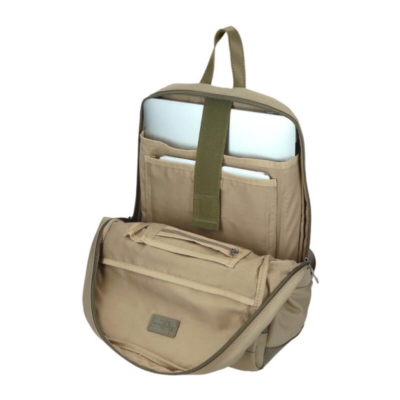 Mochila para Portátil 13.3” 2C Adapt. PEPE JEANS Corin Verde | Ref. 186.7952131