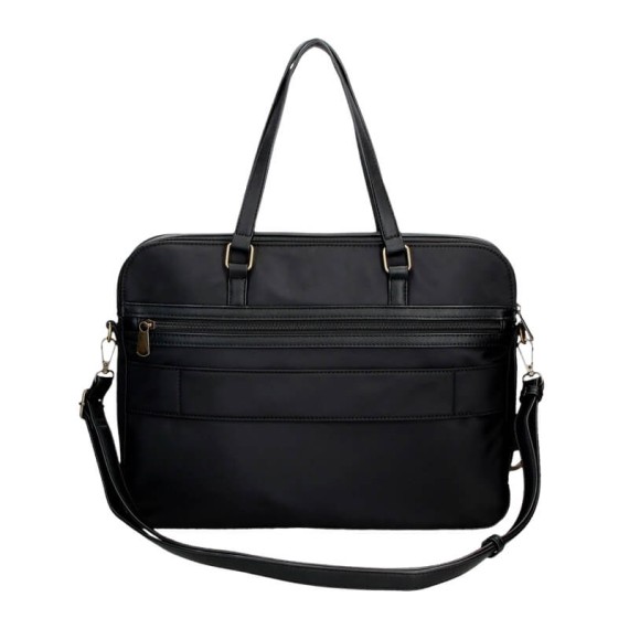 Pasta para Computador 15.6” 2C Adapt. PEPE JEANS Morgan Preta | Ref. 186.7926031