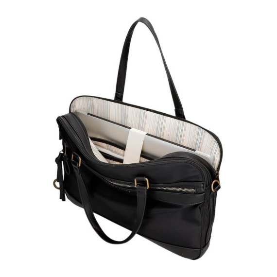 Pasta para Computador 15.6” 2C Adapt. PEPE JEANS Morgan Preta | Ref. 186.7926031