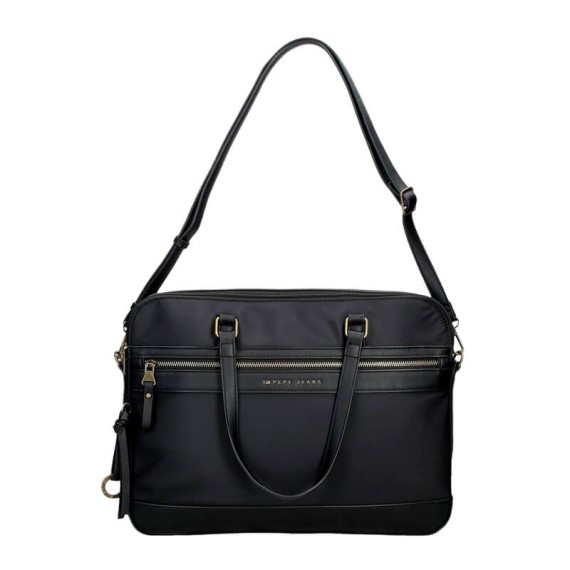 Pasta para Computador 15.6” 2C Adapt. PEPE JEANS Morgan Preta | Ref. 186.7926031