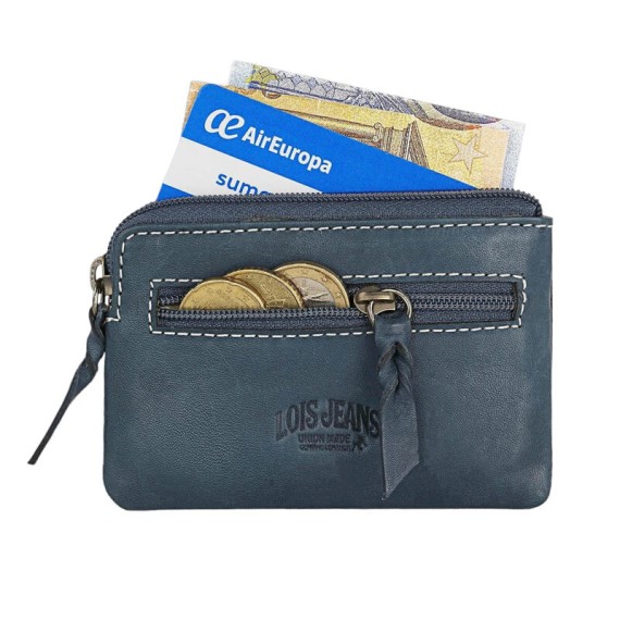 Porta-Moedas LOIS Massachusetts Azul Ganga | Ref. 237.1100206