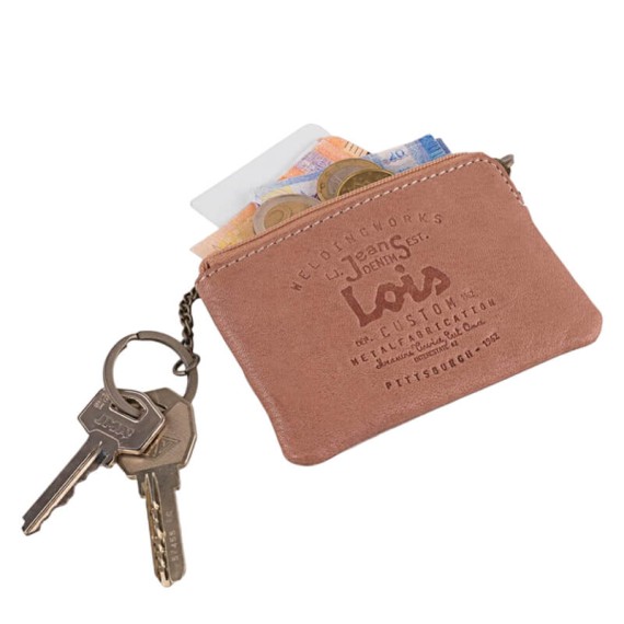 Porta-Moedas LOIS Massachusetts Conhaque | Ref. 237.1100204