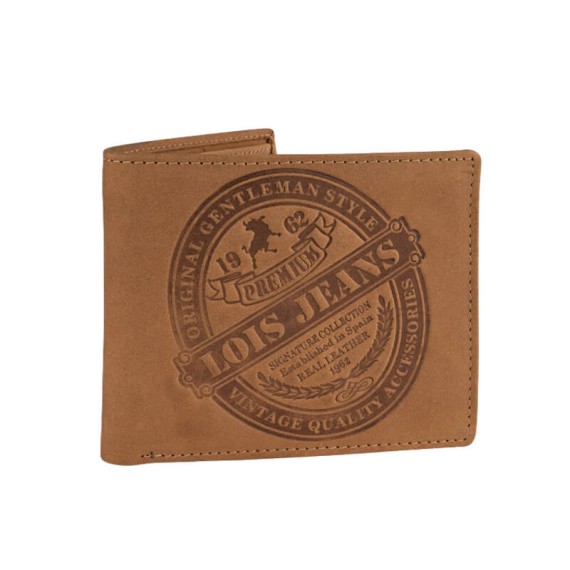 Carteira Horizontal 3CC LOIS Compton Castanha | Ref. 237.20750102