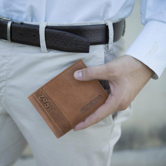 Carteira Horizontal 3CC LOIS Elk Camel | Ref. 237.20720802