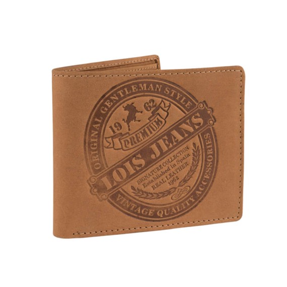 Carteira Horizontal 6CC LOIS Compton Castanha | Ref. 237.20751102