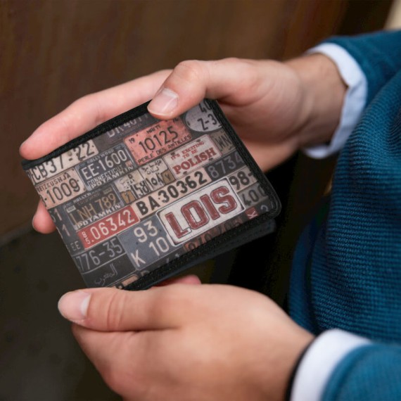 Carteira Horizontal LOIS Rundle Preta | Ref. 237.20362601