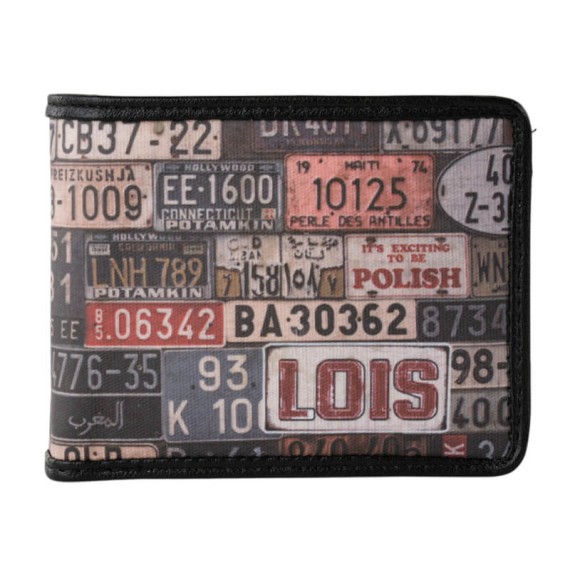 Carteira Horizontal LOIS Rundle Preta | Ref. 237.20362601