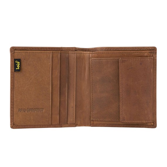 Carteira Vertical 3CC LOIS Elk Camel | Ref. 237.20720602