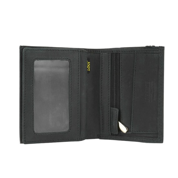 Carteira Vertical c/ Elástico 6CC LOIS Delray Preta | Ref. 237.20681801