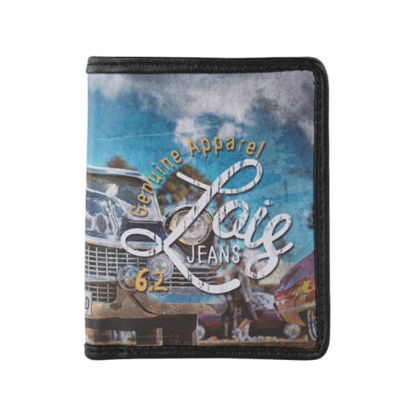 Carteira Vertical LOIS Rundle Genuine Apparel Preta | Ref. 237.20363101