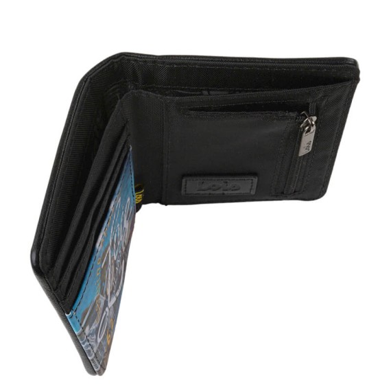 Carteira Vertical LOIS Rundle Genuine Apparel Preta | Ref. 237.20363101