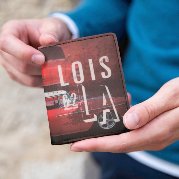 Carteira Vertical LOIS Rundle Vermelha | Ref. 237.20362901