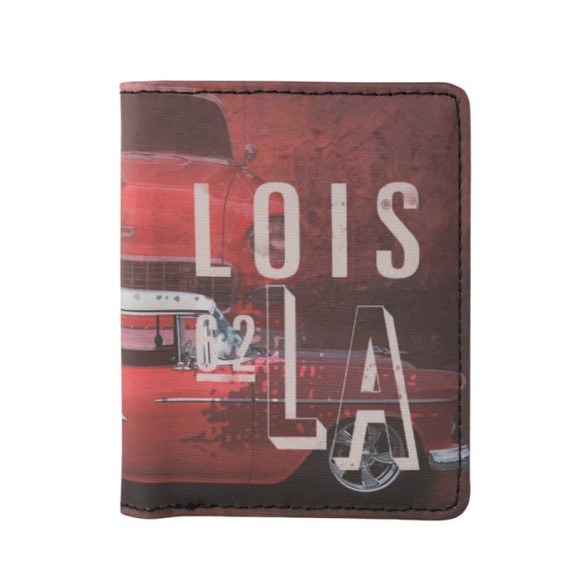 Carteira Vertical LOIS Rundle Vermelha | Ref. 237.20362901