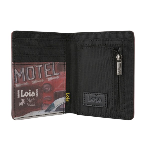 Carteira Vertical LOIS Rundle Vermelha | Ref. 237.20362901