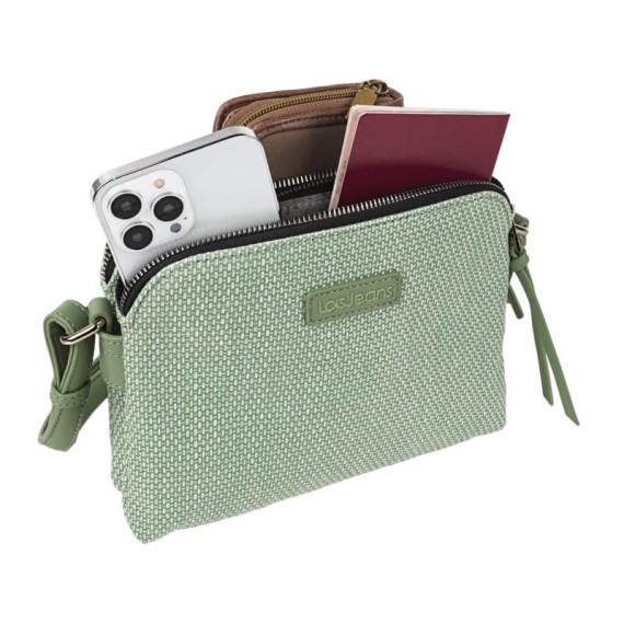 Mala de Tiracolo 2C LOIS Bartlett Menta | Ref. 237.31928302
