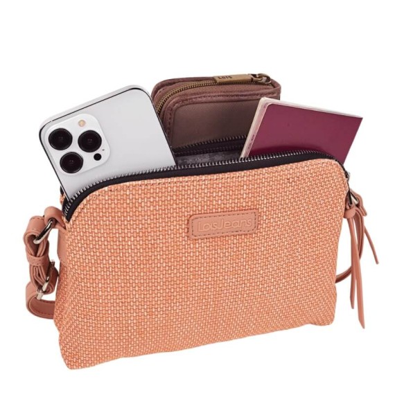 Mala de Tiracolo 2C LOIS Bartlett Rosa | Ref. 237.31928303