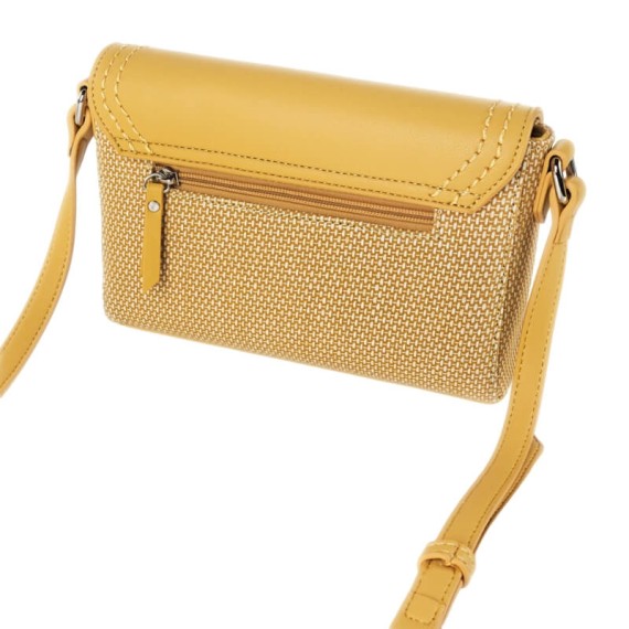 Mala de Tiracolo c/ Aba LOIS Bartlett Mostarda | Ref. 237.31928501