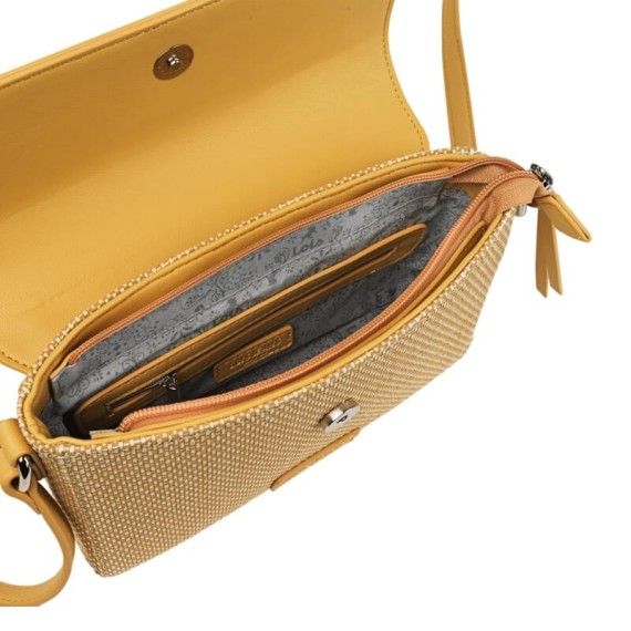 Mala de Tiracolo c/ Aba LOIS Bartlett Mostarda | Ref. 237.31928501