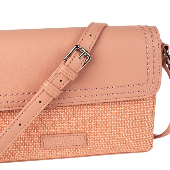 Mala de Tiracolo c/ Aba LOIS Bartlett Rosa | Ref. 237.31928503