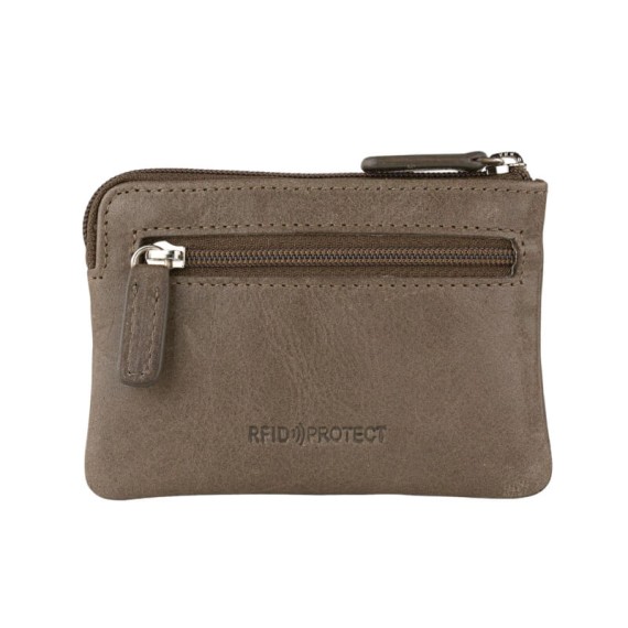 Porta Moedas c/ Anel LOIS Elk Castanho Escuro | Ref. 237.20720201