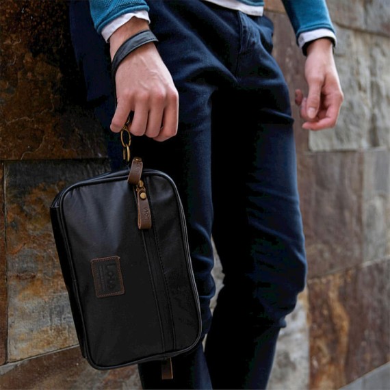 Bolsa de Mão c/ Organizador LOIS Hubbard Preta | Ref. 237.30788501