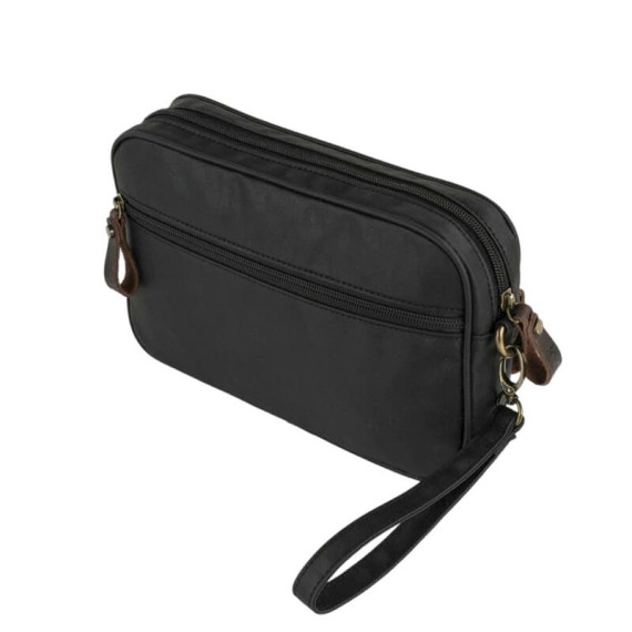 Bolsa de Mão c/ Organizador LOIS Hubbard Preta | Ref. 237.30788501