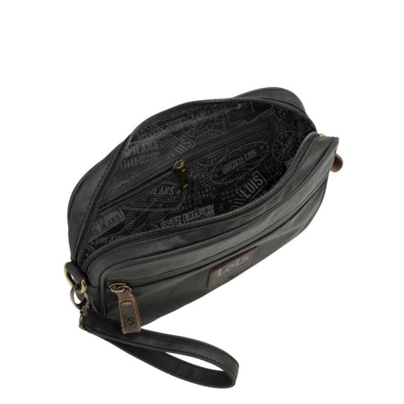 Bolsa de Mão c/ Organizador LOIS Hubbard Preta | Ref. 237.30788501