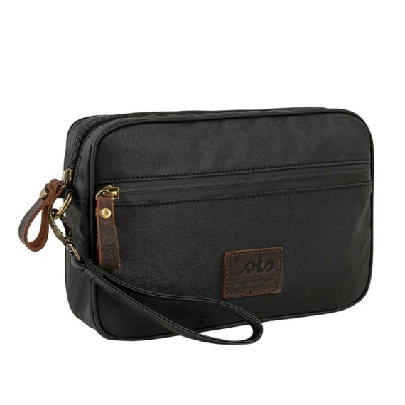 Bolsa de Mão c/ Organizador LOIS Hubbard Preta | Ref. 237.30788501