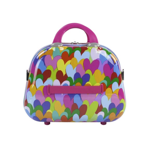 Necessaire de viagem AGATHA RUIZ DE LA PRADA Corazones Fuschia | Ref. 237.13113501